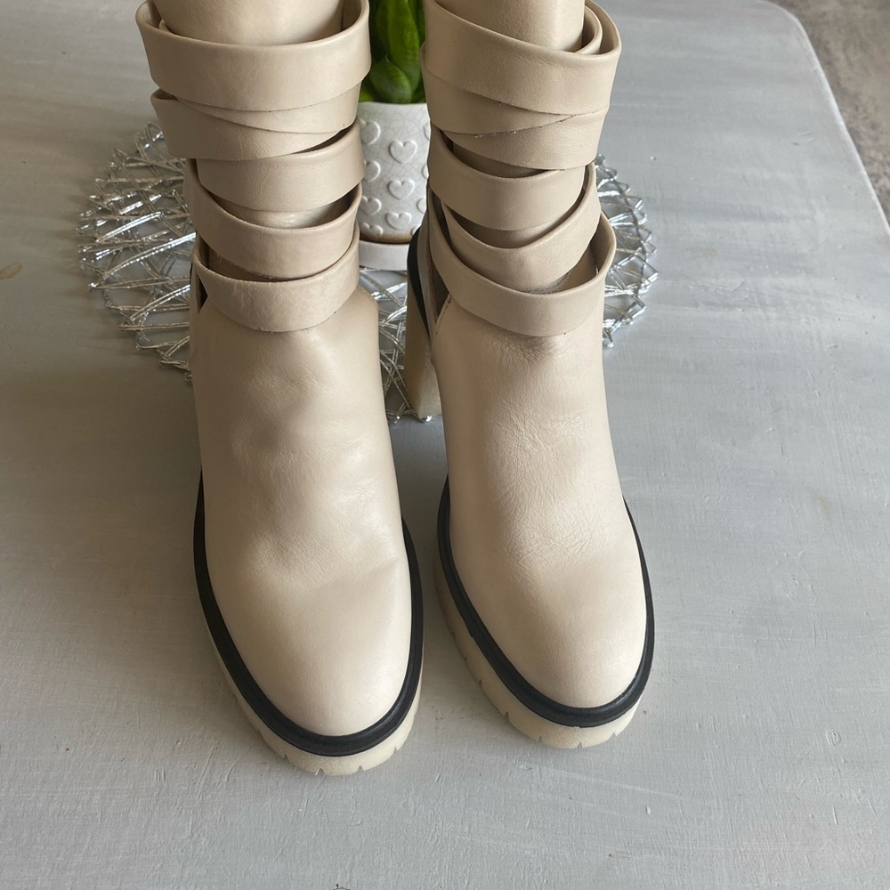 New Free People Jessie Cutout Boots size 38.5 - Picture 6 of 11